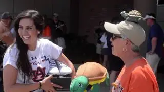 Fans send Auburn Softball off to the WCWS