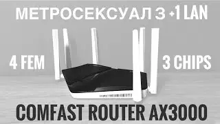 COMFAST AX3000 ROUTER WiFi 6 - огляд, налаштування, тести