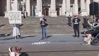 AMIR NACHSON ex IDF at Anti-Zionist Jews speak-out 22dec2025 Melbourne Parliament