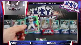 2025 Bowman Draft #20 - Delight 6 Box Case Pick Your Team 1/24/26