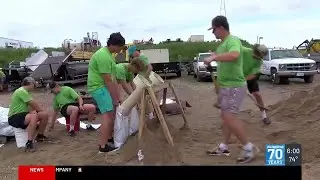 Local business works to combat flooding on the Iowa Great Lakes