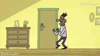 Cartoon-Box Clogged Toilet by Frame Order
