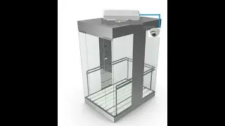 Installation camera in lift #cctv #install #youtube