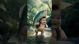 What Happens When a Kid Walks Fish in Water Shocking Result!