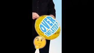 Как определить, что фольгированные шары передуты