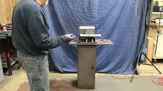 The Series II machine from Accu-Finish with Factory Cabinet Base