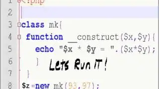PHP Constructor