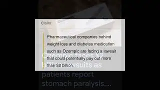 Ozempic $2 Billion Lawsuit. What Snopes Had to Say