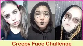 Creepy Face Challenge On musical.ly Compilation July 2016 | #CreepyFaceChallenge