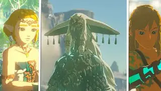 Rauru finally meets Link after hearing from Zelda about him  (Tears of the Kingdom)
