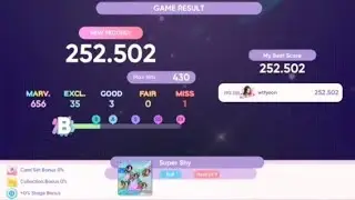 Rhythm hive | Super Shy - Newjeans (Hard) Begginer gameplay #rhytmhive