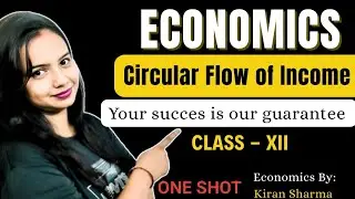 Circular Flow of Income | Class -XII | Macroeconomics | Economics | Commerce |One shot| Kiran Sharma