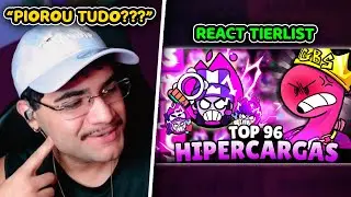 Piorou TODAS as hipercargas ❓😥 React da nova tierlist de hipercargas do gaebe