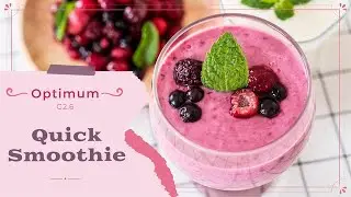 Super Quick Smoothie Recipe🍹using the 𝐎𝐩𝐭𝐢𝐦𝐮𝐦 𝐆𝟐.𝟔 𝐁𝐥𝐞𝐧𝐝𝐞𝐫