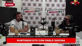 ROCK&GOL 107.5 FM - UN TOQUE 1075 - EL PROGRAMA M&Aacute;S DEPORTIVO, CON PABLO SAVONA Y EQUIPO.
