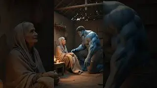 &ldquo;Blue Hulk 😭💙 | मां के लिए सर्दी से जंग |  #hulk #ai