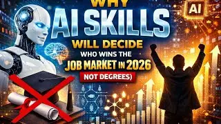 Why AI skills win the job market rather than a degree certificate|| AI skills se kaise job paye