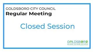 Goldsboro City Council Meeting 01-20-2026