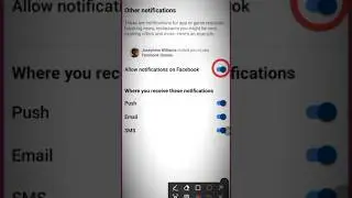 Facebook Notifications Settings #tech #facebook #yotubeshorts #trendingshorts #facebookpage