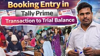 All-in-One TallyPrime Entry Guide | Bad Debts, Credit Note & Payment Entries Explained