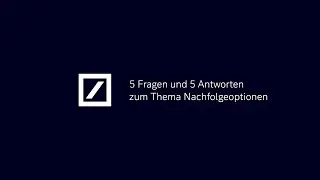 Unternehmensnachfolge -  Nachfolgeoptionen