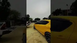 Toyota aqua modified #car #carguy #toyotaaqua #foryou #yellow