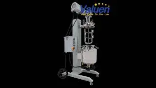 30L doule jacketed stainless steel reactor (Liftable and Reversible) #pharmaceuticalequipment