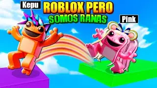 OBBY pero SOMOS RANAS con Keputhecat!🐸 (Roblox)