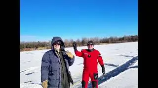 Ice Dive class, with SSE Dive. January 26, 2025