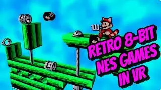 RETRO 8-BIT NES Games in VR using 3dSenVR | Currently &pound;11 on Steam