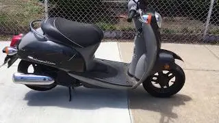 2009 Honda Metropolitan scooter CHF50, fixing and first ride in 6 years.
