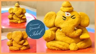 Eco-Friendly Turmeric Ganesh Idol || Craft-O-Berry