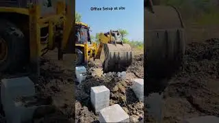 Office Site Setup #civilengineer #dailyvlogs #shorts