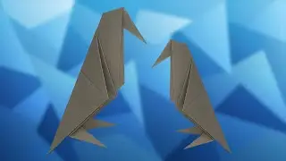 How to make an Origami Crow