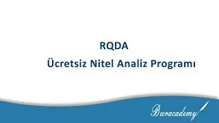 RQDA: Ücretsiz Nitel Analiz Programı (English Subtitle)