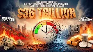 The $36 Trillion Debt Trap: 6 Stages That Guarantee a Financial Reset