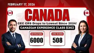 Canada Invites 6,000 CEC Candidates | Express Entry Draw Feb 17 2026 Explained