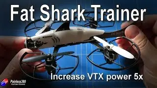 Quick Tips: Increase your Fat Shark 101 Trainer Quad FPV Power to 25mW