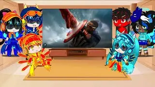 Matt's Squad (Hexsquad) react to Captain America: BNW Part 16/Red Hulk vs. Captain America Part 1