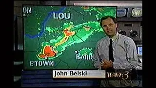 John Belski WAVE 3 Louisville KY Severe Weather Cut In Compilation April 1995