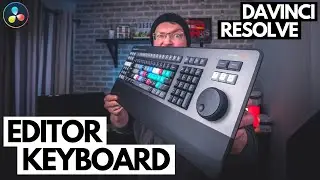 Blackmagic Design Davinci Resolve Editor Keyboard Overview & Review