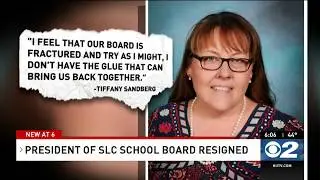 President of SLC School Board resigns after 2 other resignations