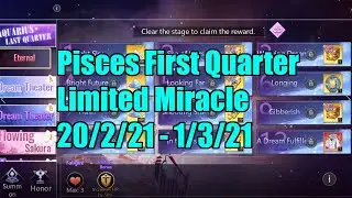 Illusion Connect: Pisces First Quarter Limited Miracle FULL RUN RAW