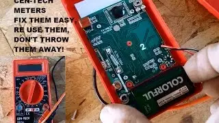CenTech Harbor Freight multimeter Fix it Don't Throw it away