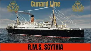 Minecraft R.M.S. Scythia (1921) (CUNARD-LINE) - A ship that just has to work