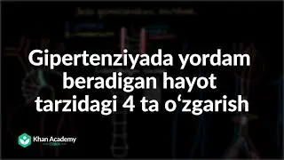 Gipertenziyada yordam beradigan hayot tarzidagi 4 ta oʻzgarish | Gipertenziya | Tibbiyot
