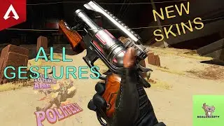 New Legendary Skin for the Wingman (Iron Draw), All Gestures. [Apex Legends - Highlight - Sept.24]