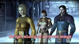 #bioware #dragonageorigin ---)) Origin story of a circle mage 😲💂🧙 ( We tell Irwing version)
