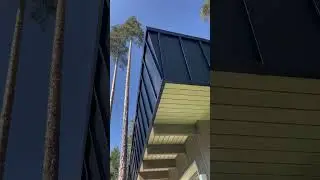 Фальцевая эстетика. Объемная лобовая в рейку - работа команды ROOF SERVICE.