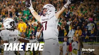Take Five: тайт-энд Texas A&M Нейт Беркирхер